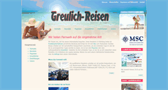 Desktop Screenshot of greulich-reisen.de